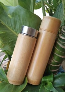 Bamboo thermal canister